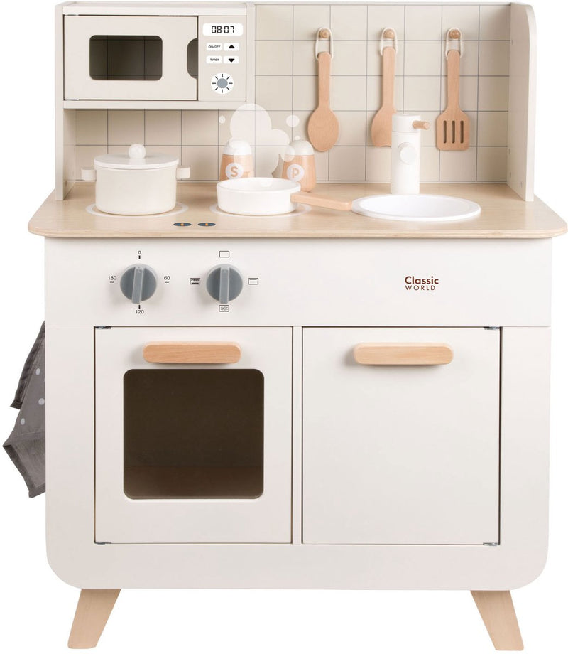 Laden Sie das Bild in Galerie -Viewer, Classic world houten chef's speelkeuken, 11dlg.