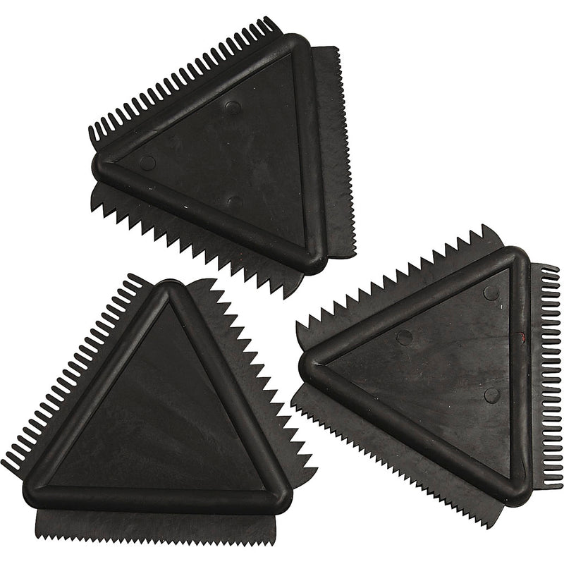 Chargez l'image dans la visionneuse de la galerie, Https: www.cchobby.nl structuurkam-van-rubber-afm-9-cm-zwart-3-stuk-1-doos