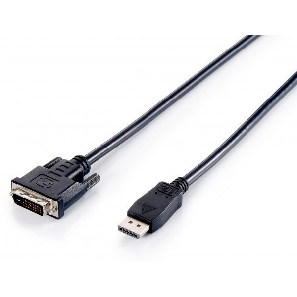 Load image into Gallery viewer, Equip 119336 displayport to dvi-d dual-link video cable, m m, 2m, black