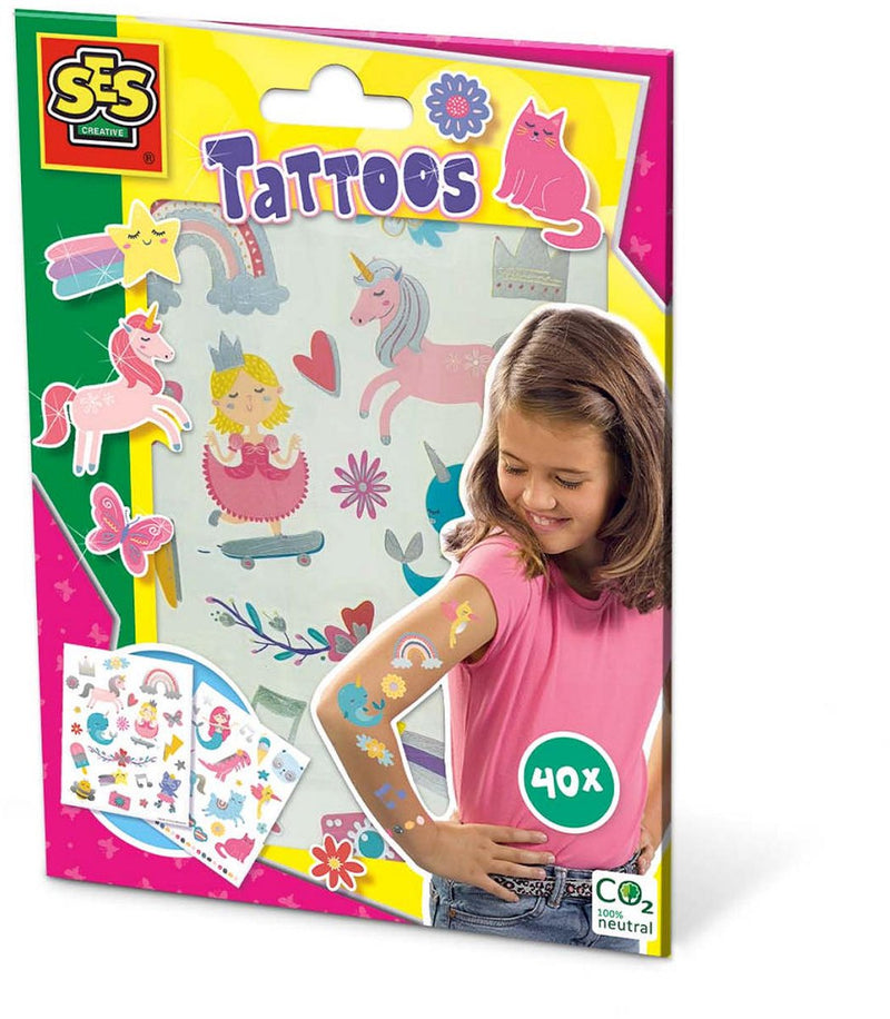 Laden Sie das Bild in Galerie -Viewer, Ses creative ses tattoos voor kinderen - sprookjes