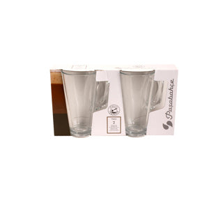 Cargue la imagen en el visor de la galería, Latte macchiatoglas vela 38 cl set 2 | 2 stuks
