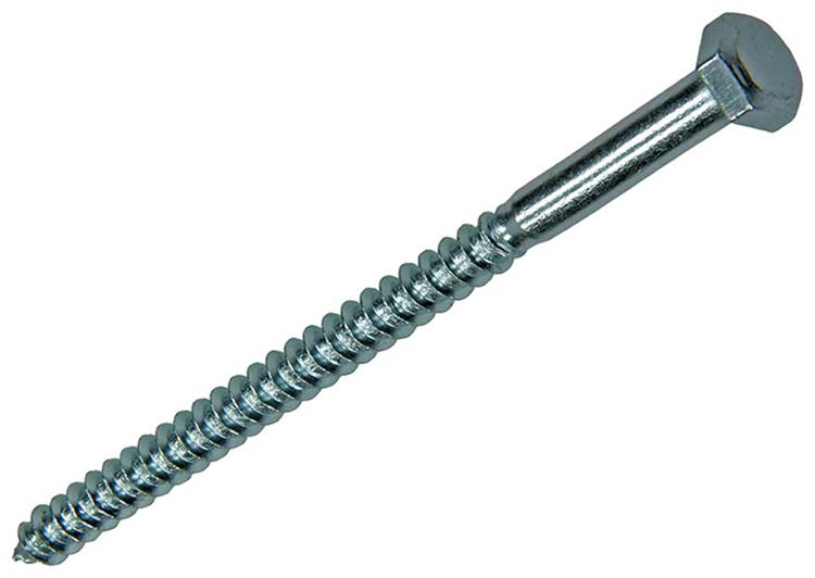 Afbeelding laden in galerijviewer, Mack 1007035 - houtdraadbout staal verzinkt 50 st 6 x 100 mm | 2 stuks