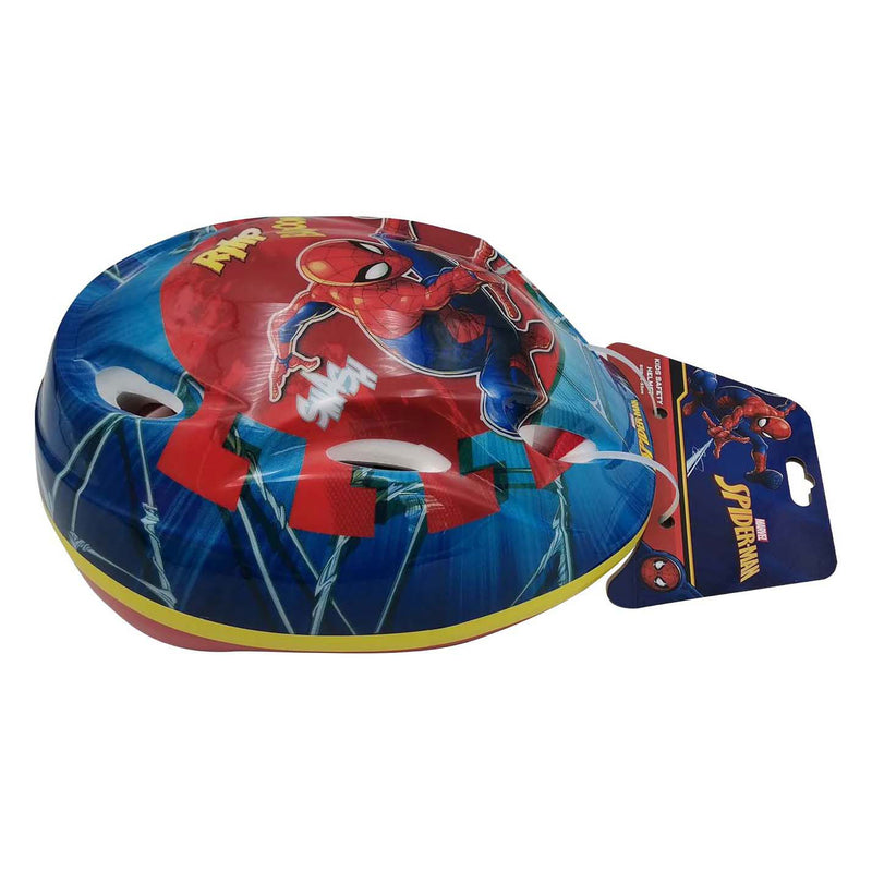 Load image into Gallery viewer, fietshelm Spider-Man jongens 51-55 cm Blauww rood