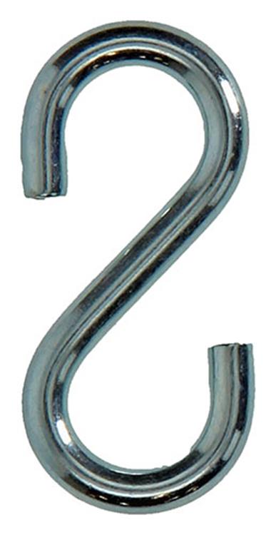 Afbeelding laden in galerijviewer, Mack 1008534 - 2 open s-haken 4,4 x 40mm verzinkt | 10 stuks