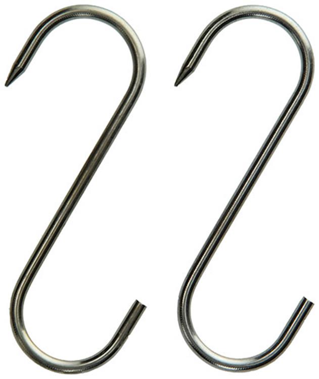 Afbeelding laden in galerijviewer, Mack 1008566 - 2 vertinde vleeshaken 5,2 x 140mm | 10 stuks