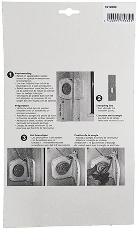 Afbeelding laden in galerijviewer, Mack 1010099 - 1 lintoproller orienteer baar bruin 6m 22mm | 5 stuks