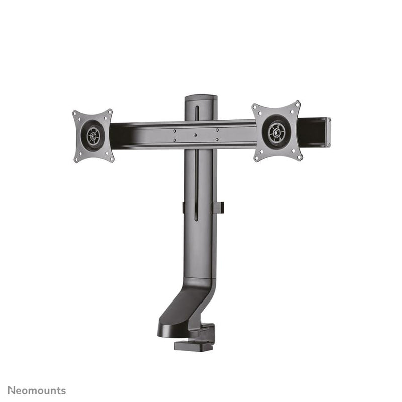 Load image into Gallery viewer, Neomounts fpma-d860dblack flatscreen bureausteun, 2x 10-27 7 kg, 26 - 45 cm, 75x75 100x