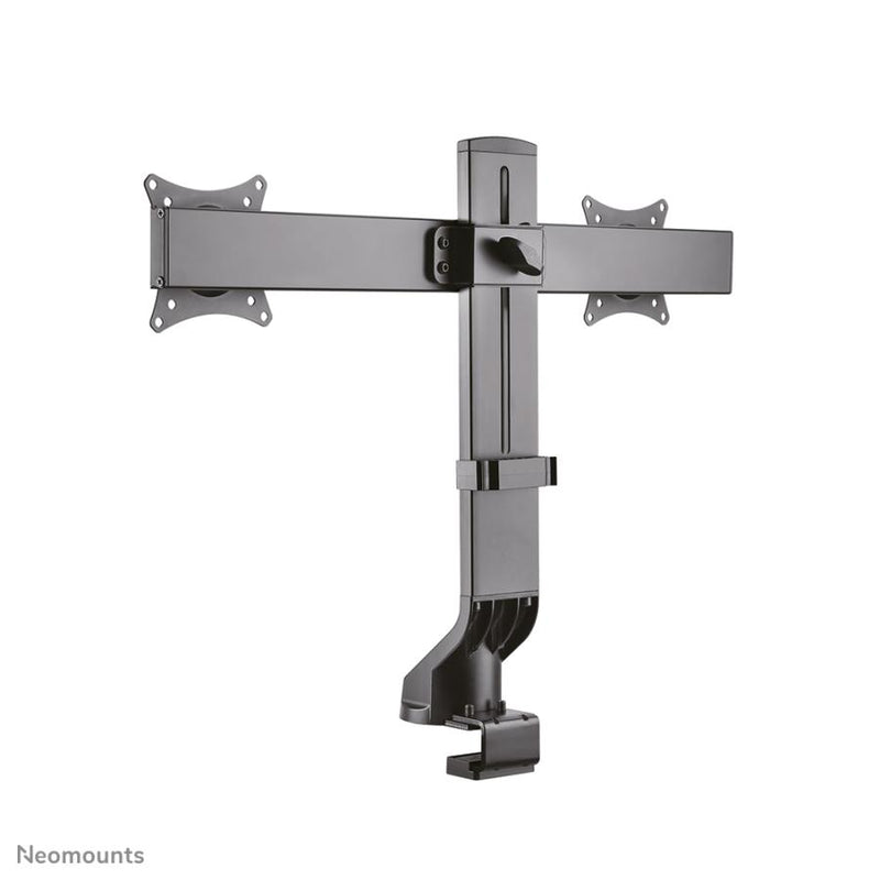 Load image into Gallery viewer, Neomounts fpma-d860dblack flatscreen bureausteun, 2x 10-27 7 kg, 26 - 45 cm, 75x75 100x