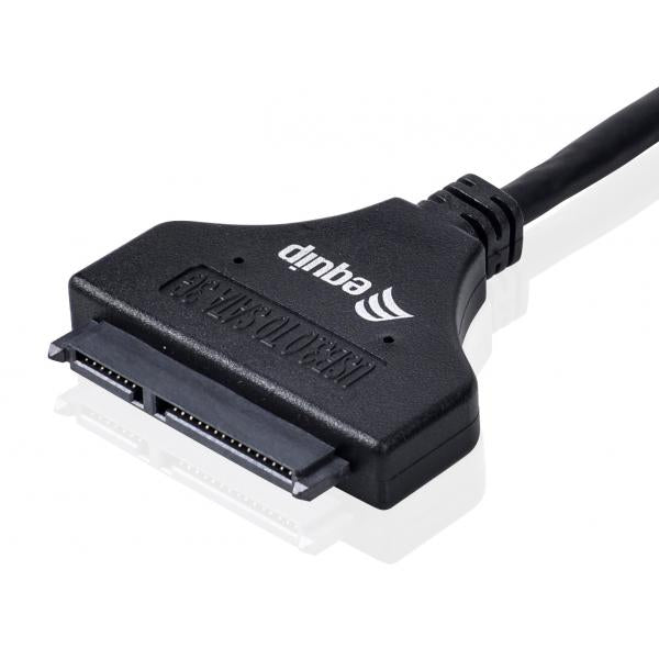 Load image into Gallery viewer, Equip 133471 usb3.0 to sata adapter, male male, 0.5 m, black