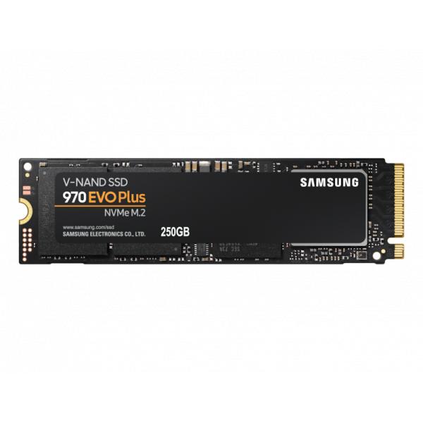 Load image into Gallery viewer, Samsung mz-v7s250bw evo 970 plus ssd, 250 gb, m.2 2280, v-nand mlc, 3500 3300 mb s, 550,000 iops
