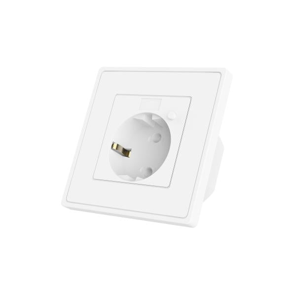 Load image into Gallery viewer, Woox r4054 smart inbouw stopcontact powered by tuya, 16a, 3680w, wi-fi, white