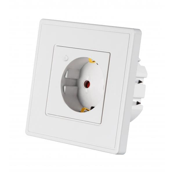 Load image into Gallery viewer, Woox r4054 smart inbouw stopcontact powered by tuya, 16a, 3680w, wi-fi, white