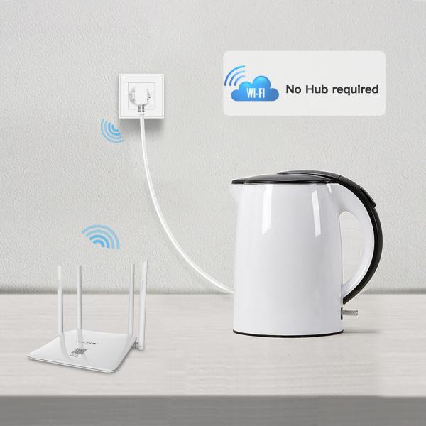 Load image into Gallery viewer, Woox r4054 smart inbouw stopcontact powered by tuya, 16a, 3680w, wi-fi, white