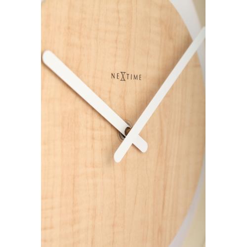 Load image into Gallery viewer, Nextime klok 3046 wood loop, ø30 cm, wall, wood