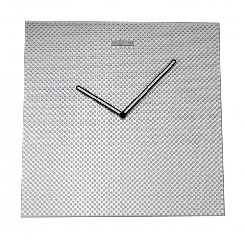 Load image into Gallery viewer, Nextime klok 8165 mistery - time, 43x43 cm, wall, metal