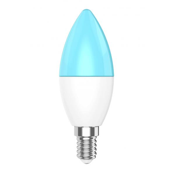 Load image into Gallery viewer, Woox r9075 smart rgb led bulb, wifi, e14, cct, google assistant amazon alexa
