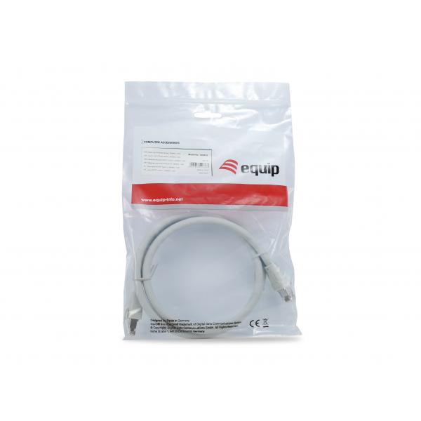 Load image into Gallery viewer, Equip 608010 patch cable, cat8.1, s ftp (s-stp) rj-45, rj-45, grey, 1 m
