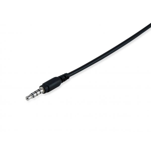 Load image into Gallery viewer, Equip 245302 chat headset, 3.5mm, head-band, calls music, binaural, rotary, black