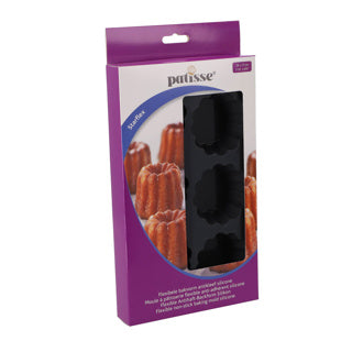 Load image into Gallery viewer, Patisse starflex mini taartvorm 6 vaks 29 x 17 cm | 2 stuks