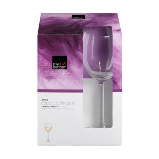 ギャラリービューアに画像をロードする, Royal leerdam wijnglas style set 4 33 cl