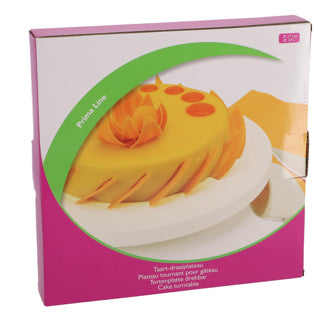 Afbeelding laden in galerijviewer, Merkloos sans marque patisse taart-draaiplateau 27 cm | 2 stuks