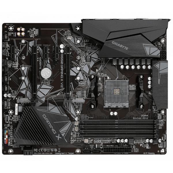 Load image into Gallery viewer, Gigabyte b550 gaming x v2, atx, amd ryzen, am4, 4x ddr4, 3200 mhz, m.2, 100 gbe, tpm