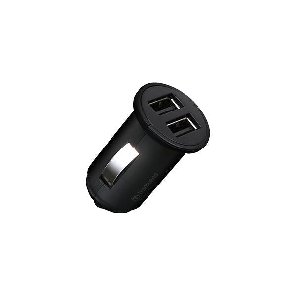 Chargez l'image dans la visionneuse de la galerie, Transcend ts-dpl3 dual usb car charger for drivepro, 8m 4m cable, usb type a to micro b
