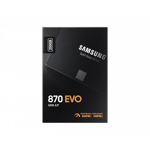 Load image into Gallery viewer, Samsung mz-77e1t0b 870 evo ssd, 1 tb, 2.5 , sata3, 6 gbps, 3d v-nand, 560 550 mb s, 512mb ddr4