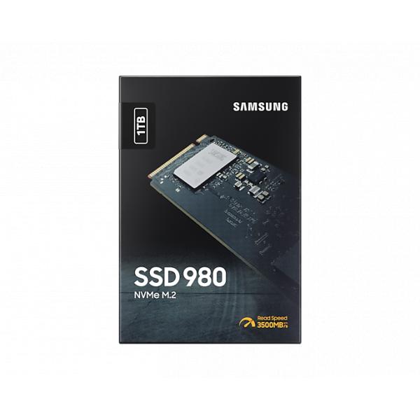 Load image into Gallery viewer, Samsung mz-v8v1t0bw 980 ssd, 1 tb, nvme m.2, pcle 3.0, 3500 3000 mb s, 480k 500k iops