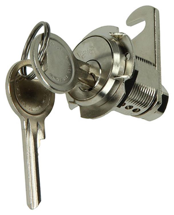 Afbeelding laden in galerijviewer, Mack 1015857 - 1 brievenkastslot vernikkeld 20mm | 5 stuks