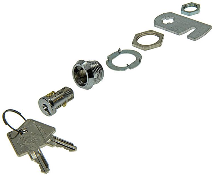 Afbeelding laden in galerijviewer, Mack 1013582 - 1 brievenkastslot verchroomd 13mm | 5 stuks
