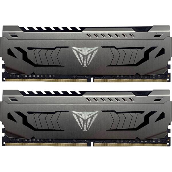 Load image into Gallery viewer, Patriot pvs416g360c8k viper steel dual-channel kit, 16gb, dimm ddr4, 3600 mhz, cl18, 1.35v