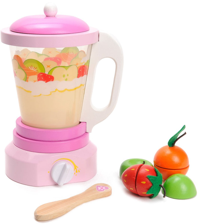 Afbeelding laden in galerijviewer, Mentari houten speelgoed blender - speelkeuken smoothie set.