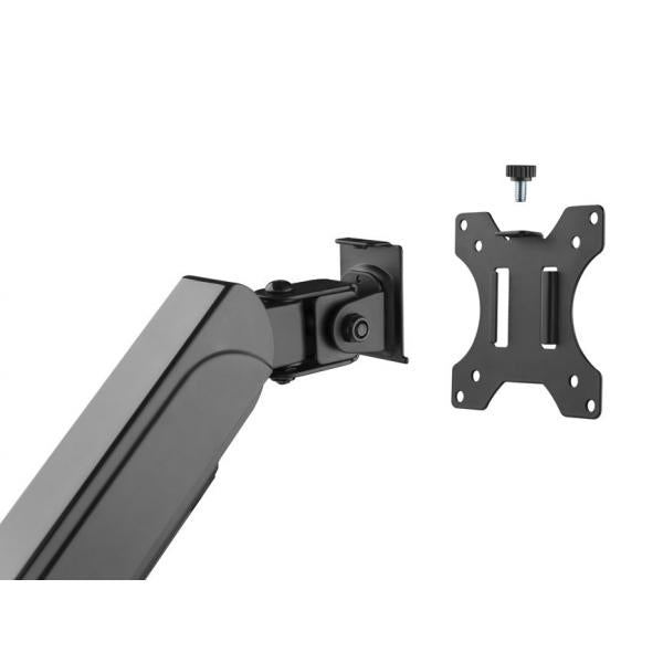 Load image into Gallery viewer, Equip 650133 17 -32 dual monitor desk mount bracket, clamp, 18 kg, 17 - 32 , 100 x 100 mm, black