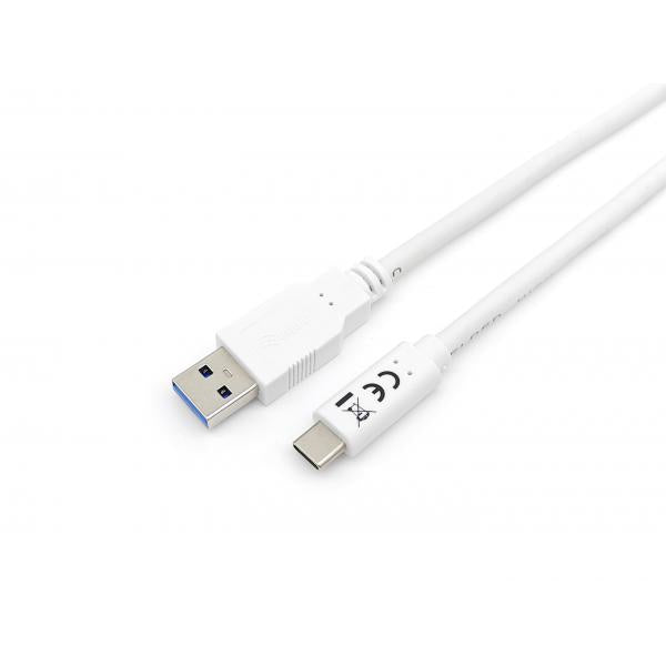 Load image into Gallery viewer, Equip 128363 usb 3.2 gen 1 type-c to a cable, usb 3.2 gen 1, 5000 mbit s, m m, 1 m, white