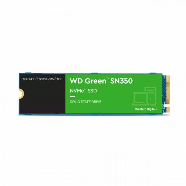 Load image into Gallery viewer, Western digital wds100t3g0c sn350 green ssd, 1 tb, m.2 nvme, qlc, 3200 3000 mb s