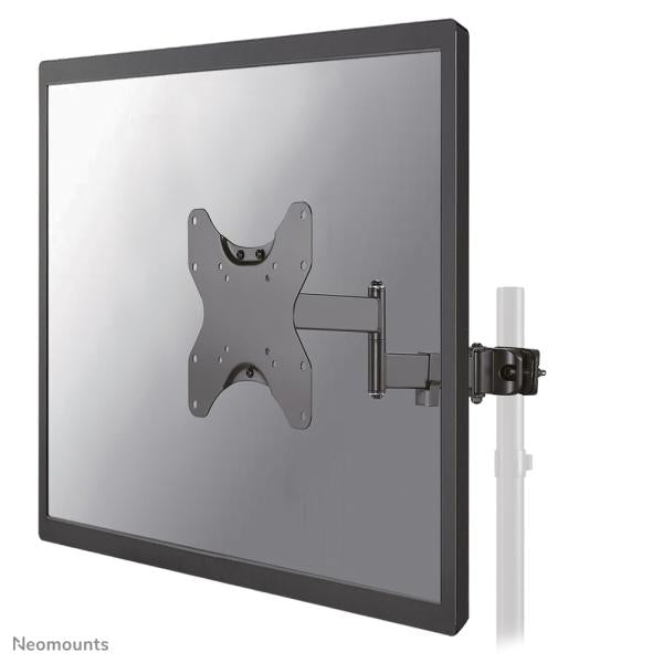 Load image into Gallery viewer, Neomounts fl40-450bl12 screen pole clamp truss mount, 3 pivot, 23 - 42 , 25kg, 200x200mm