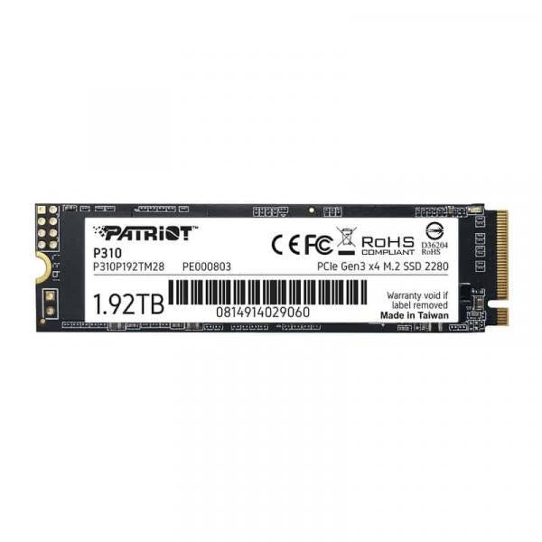 Load image into Gallery viewer, Patriot p310p192tm28p310 p310 ssd, 1920 gb, m.2 2280, retail, 2100 1800 mb s, 280k 250k iops