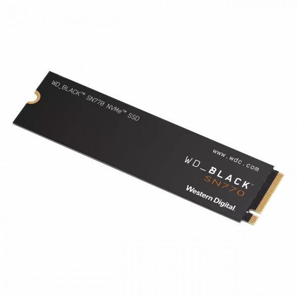 Load image into Gallery viewer, Western digital wds100t3x0e sn770 black ssd, 1 tb, m.2n vme, pcie gen4 x4, 5150 4900 mb s