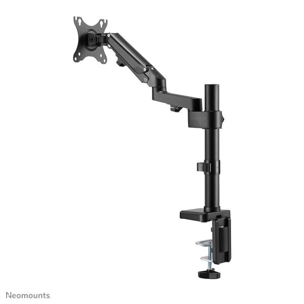 Load image into Gallery viewer, Neomounts ds70-750bl1 desk pole mount, clamp grommet, 17 - 27 inch