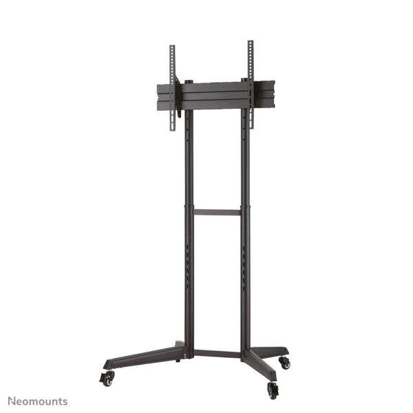 Laden Sie das Bild in Galerie -Viewer, Neomounts neomounts fl50-540bl1 mobile floor stand, 37 70 inch, height adjustable: 128.5-145cm