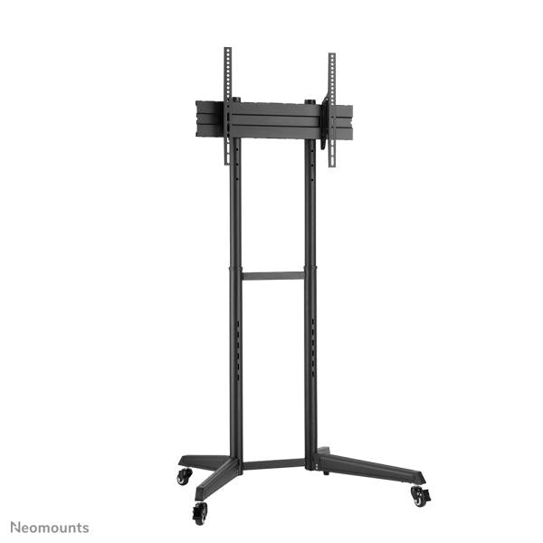 Laden Sie das Bild in Galerie -Viewer, Neomounts neomounts fl50-540bl1 mobile floor stand, 37 70 inch, height adjustable: 128.5-145cm