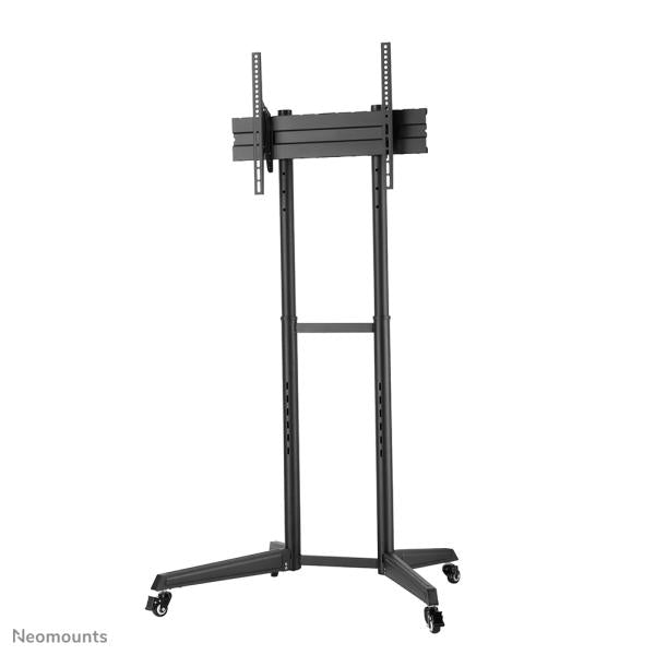 Laden Sie das Bild in Galerie -Viewer, Neomounts neomounts fl50-540bl1 mobile floor stand, 37 70 inch, height adjustable: 128.5-145cm