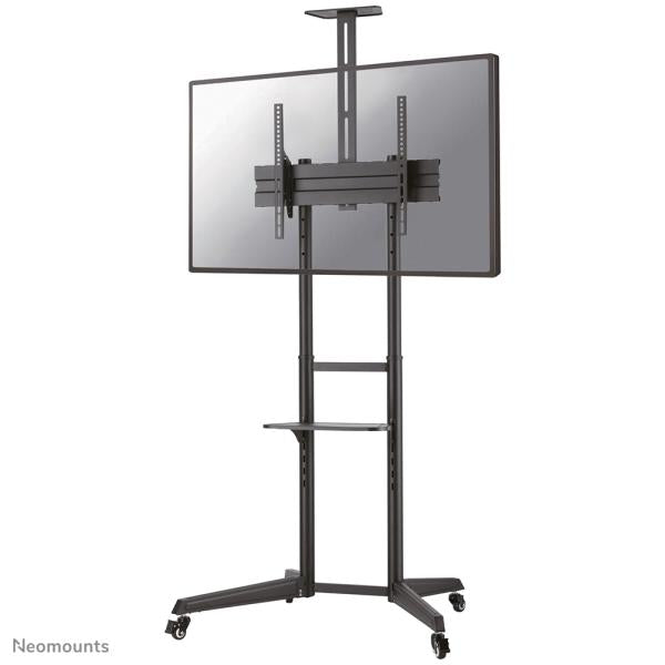 Chargez l'image dans la visionneuse de la galerie, Neomounts neomounts fl50-550bl1 mobile floor stand incl. avand cam shelf, 30 70 inch, 50kg