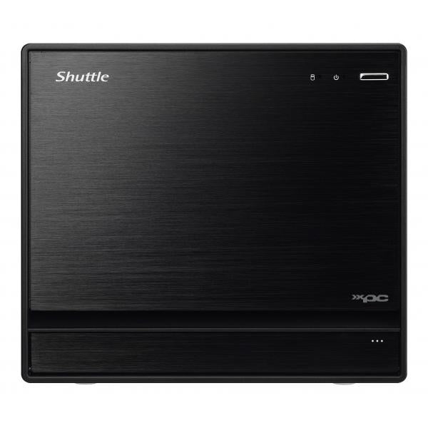 Load image into Gallery viewer, Shuttle sw580r8 black xpc cube pc barebone, lga1200, intel, 4x ddr4, dimm, m.2, 500w 80+ gold