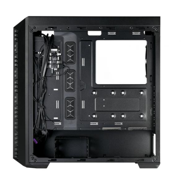 Load image into Gallery viewer, Cooler master mb520-kgnn-s00 masterbox 520 mesh, red, atx, midi, edge-to-edge transparent window