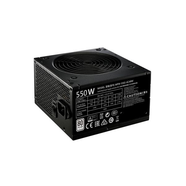 Load image into Gallery viewer, Cooler master mpe-5501-acabw-beu mwe 550 bronze-v2 - 230v, 120mm, 85%, 2x pcie, black
