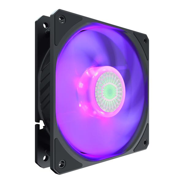 Load image into Gallery viewer, Cooler master mfx-b2dn-18npc-r1 sickleflow 120 rgb, 4-pin, 120mm, rifle, 650-1800 rpm, 8 - 27 dba