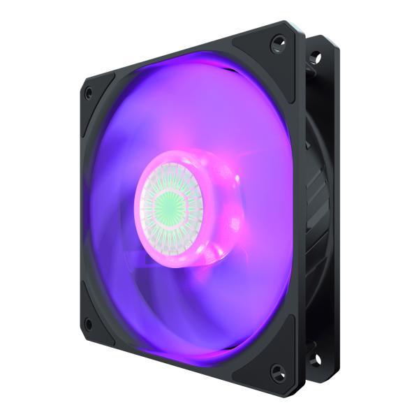 Load image into Gallery viewer, Cooler master mfx-b2dn-18npc-r1 sickleflow 120 rgb, 4-pin, 120mm, rifle, 650-1800 rpm, 8 - 27 dba