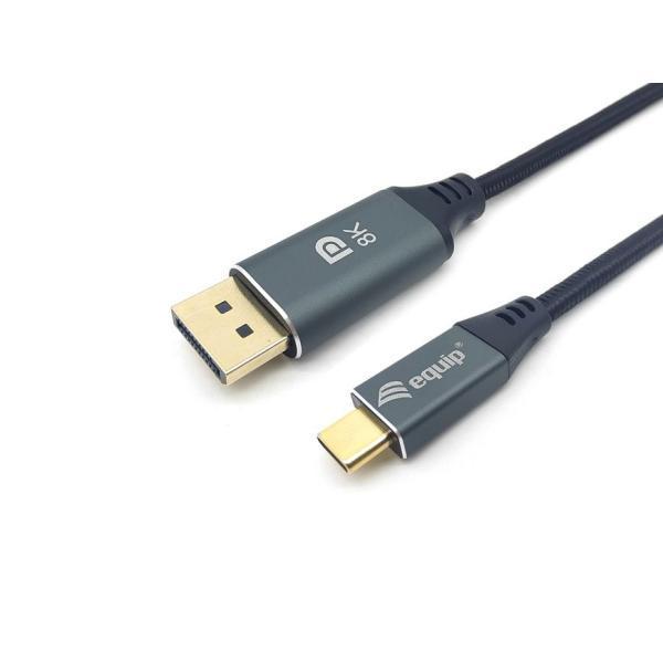 Load image into Gallery viewer, Equip 133426 usb-c to displayport cable, m m, 1.0m, 4k 60hz, abs shell